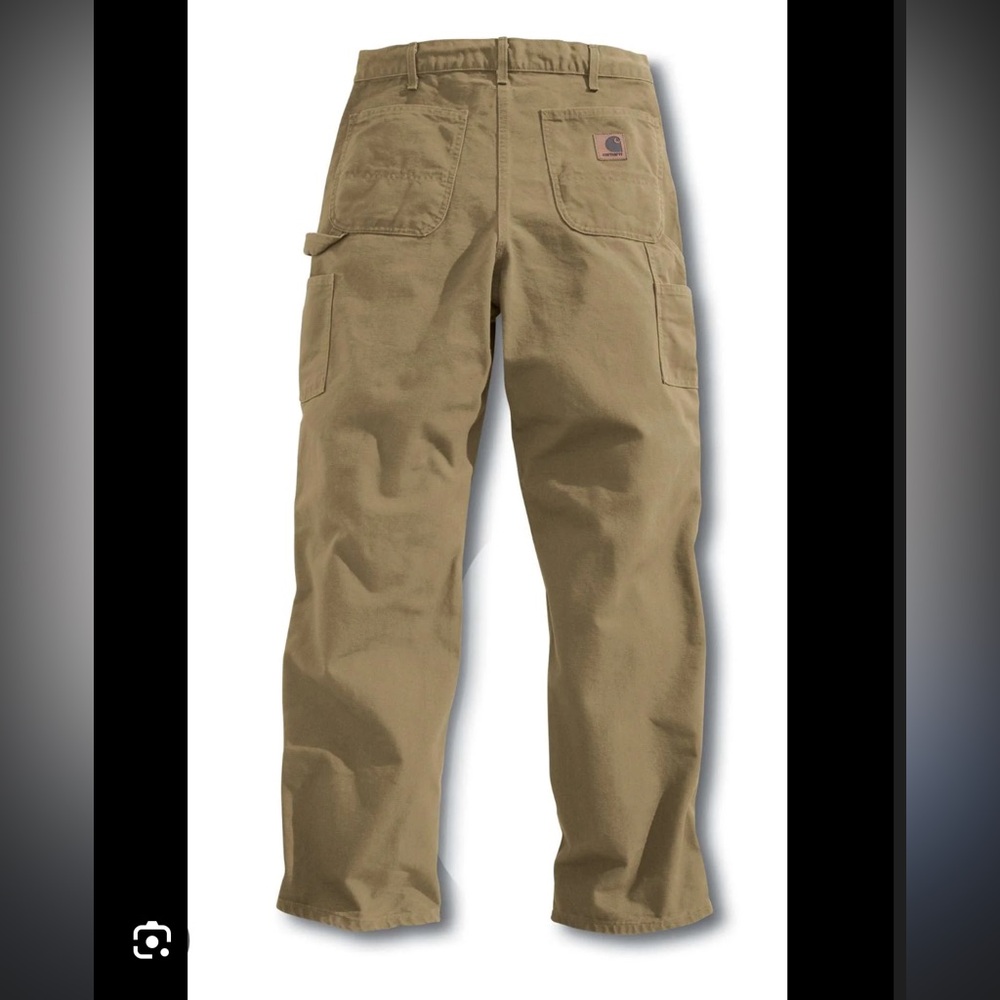 Carhartt BN0151-M loose fit canvas utility work pants 38x34